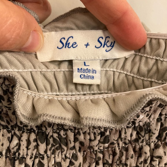 Tube Top Midi Length Snake Print Dress - Picture 4 of 8